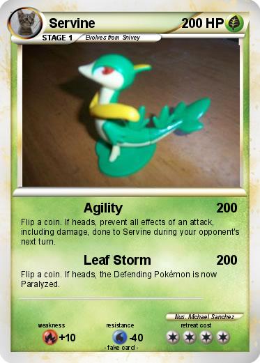 Pokemon Servine