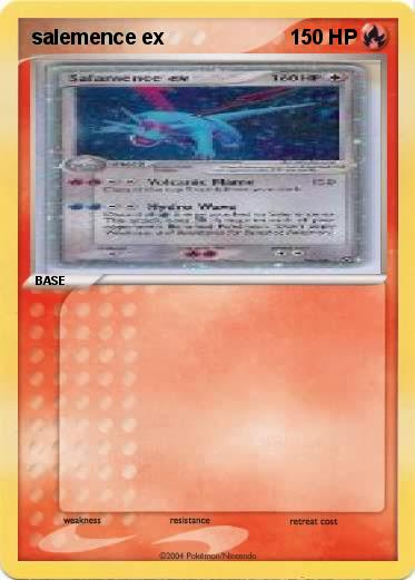 Pokemon salemence ex