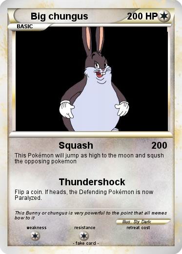 Pokemon Big chungus