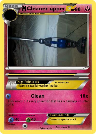 Pokemon Cleaner upper