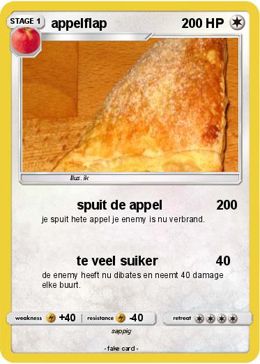 Pokemon appelflap