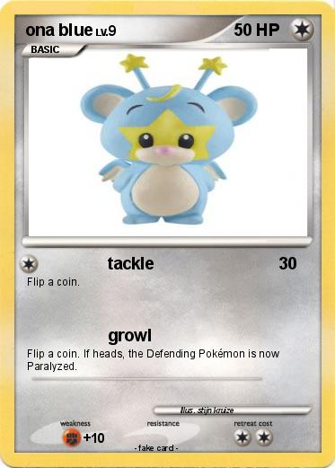 Pokemon ona blue