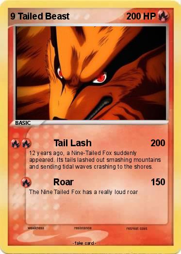 Pokemon 9 Tailed Beast