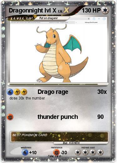 Pokemon Dragonnight lvl X