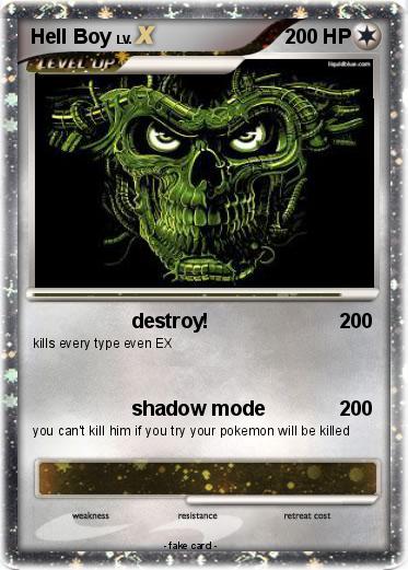 Pokemon Hell Boy