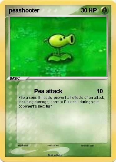 Pokemon peashooter