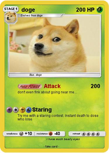 Pokemon doge