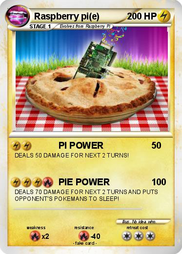Pokemon Raspberry pi(e)