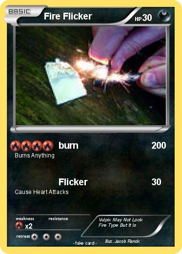 Pokemon Fire Flicker