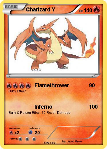 Pokemon Charizard Y