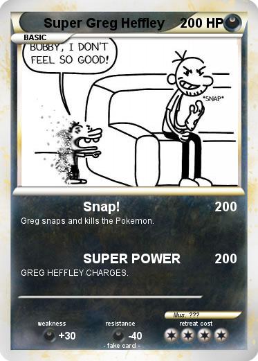 Pokemon Super Greg Heffley