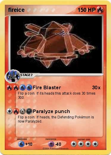 Pokemon fireice