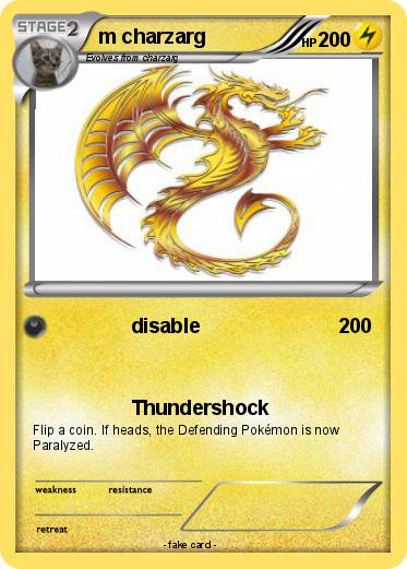 Pokemon m charzarg