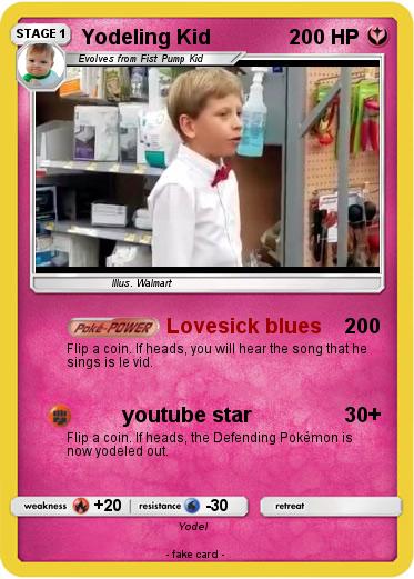 Pokemon Yodeling Kid