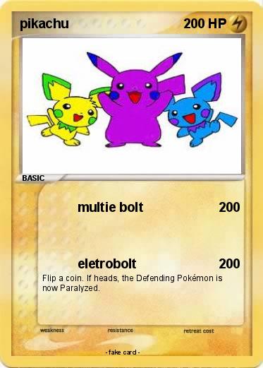 Pokemon pikachu