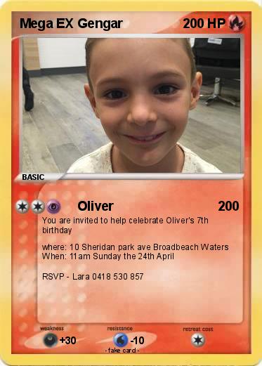 Pokemon Mega EX Gengar