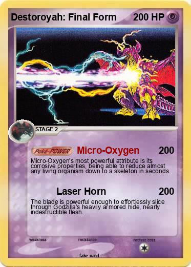 Pokemon Destoroyah: Final Form