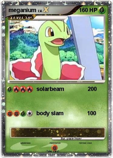 Pokemon meganium