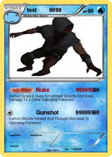 Pokemon test        9999
