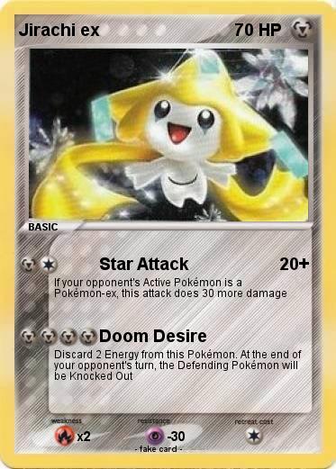 Pokemon Jirachi ex