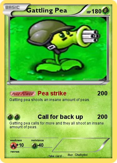 Pokemon Gattling Pea