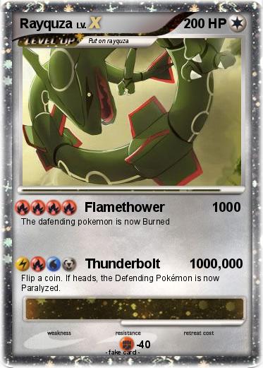 Pokemon Rayquza