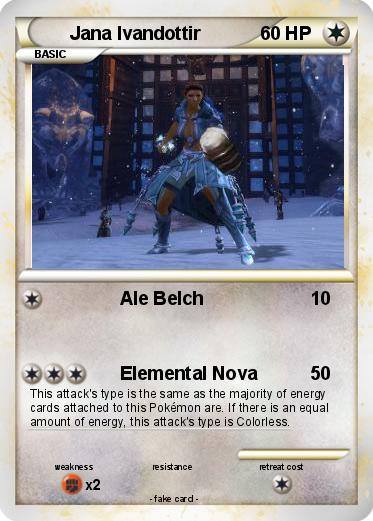 Pokemon Jana Ivandottir