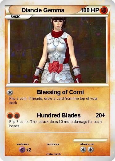 Pokemon Diancie Gemma