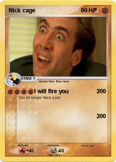 Pokemon Nick cage