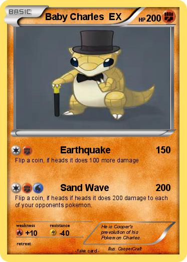 Pokemon Baby Charles  EX