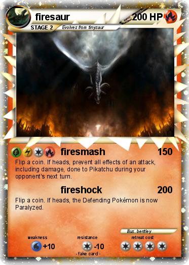 Pokemon firesaur