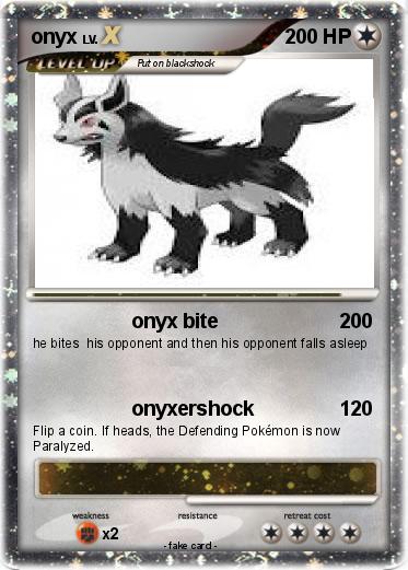 Pokemon onyx