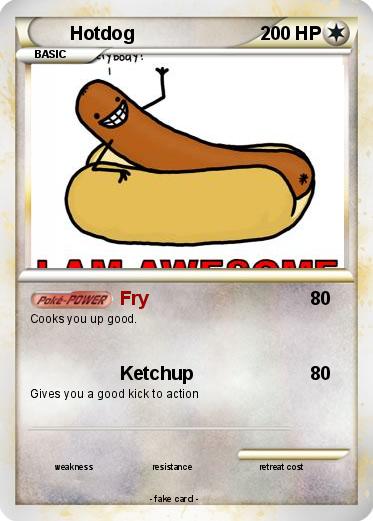Pokemon Hotdog