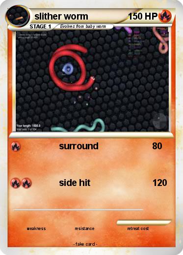 Pokemon slither worm