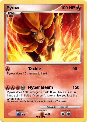 Pokemon Pyroar