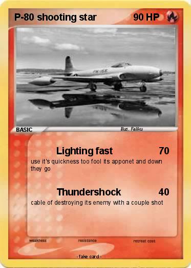 Pokemon P-80 shooting star