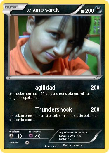 Pokemon te amo sarck