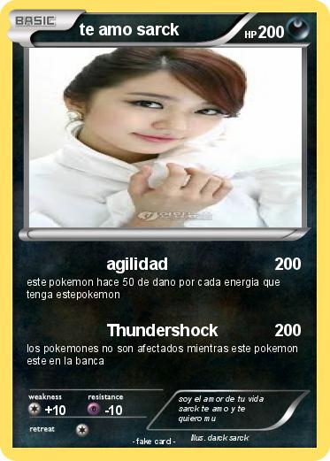 Pokemon te amo sarck