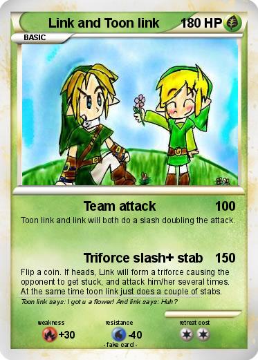 Pokemon Link and Toon link