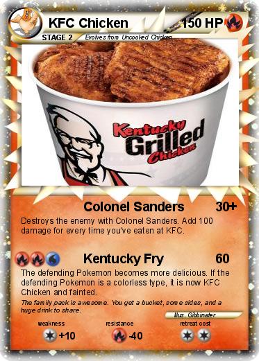 Pokemon KFC Chicken
