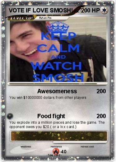 Pokemon VOTE IF LOVE SMOSH!