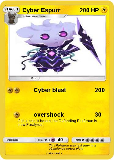 Pokemon Cyber Espurr