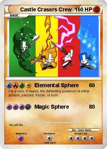 Pokemon Castle Crasers Crew