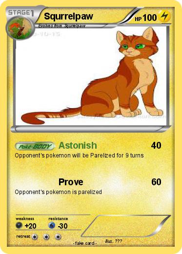 Pokemon Squrrelpaw