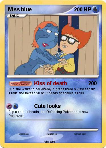 Pokemon Miss blue
