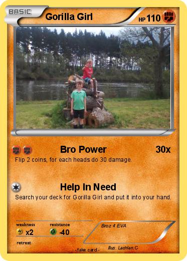 Pokemon Gorilla Girl