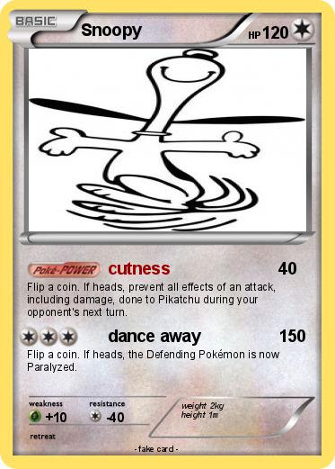 Pokemon Snoopy