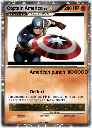 Pokemon Captain America