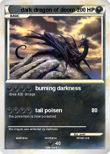 Pokemon dark dragon of doom
