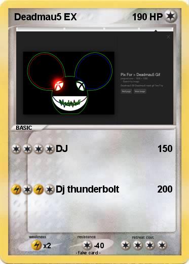 Pokemon Deadmau5 EX